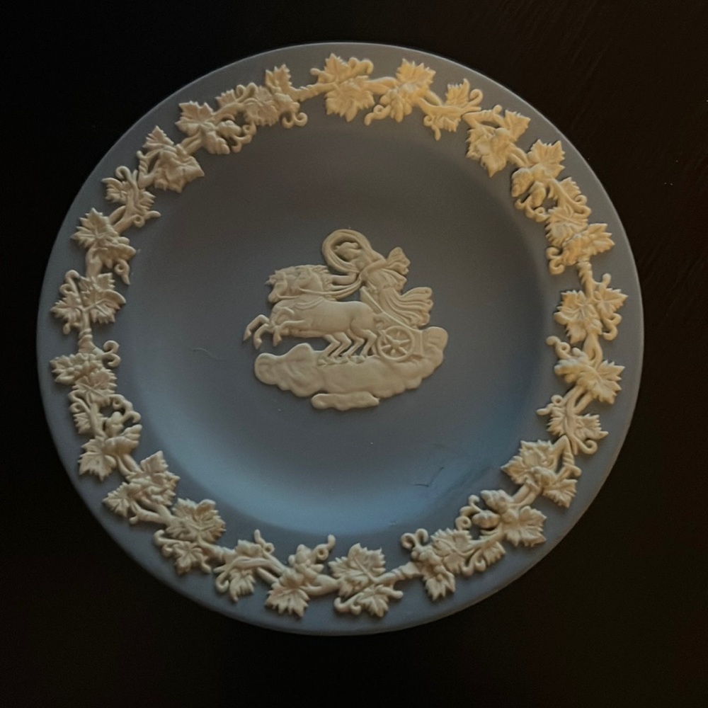 Wedgwood Blue Trinket Plate